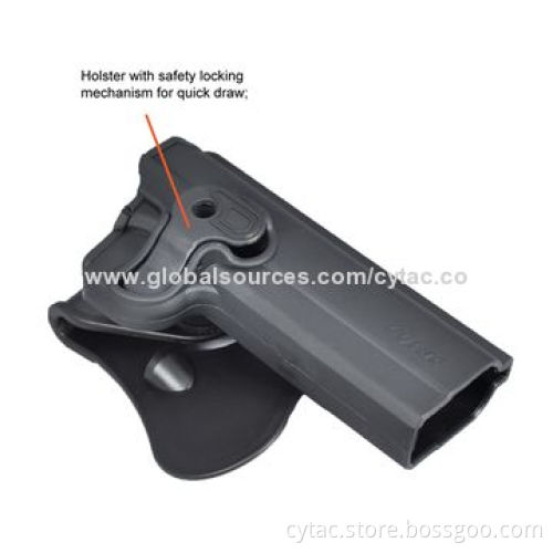 1911 Polymer tactical gun holsters